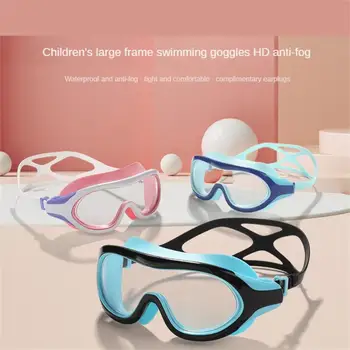 Практични очила за гмуркане, фарове за Очила за плуване, Силиконови Очила за плуване, Водни спортове, Водоустойчиви, Универсални и за деца