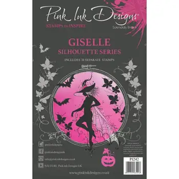 Комплект от прозрачни печати Giselle 6 