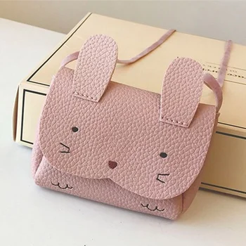 Нова детска чанта със заек за момичета, красиви чанти-незабавни посланици за съхраняване на животни, чанти за деца, подаръци